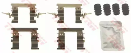 Комплектующие, колодки дискового тормоза TRW купить