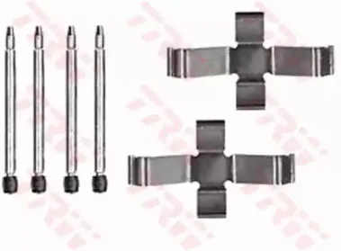 Комплектующие, колодки дискового тормоза TRW купить