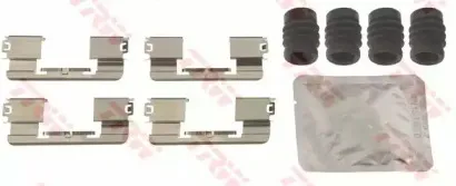 Комплектующие, колодки дискового тормоза TRW купить