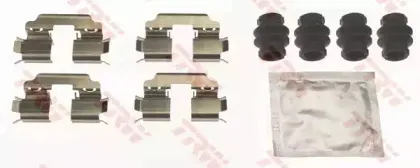 Комплектующие, колодки дискового тормоза TRW купить