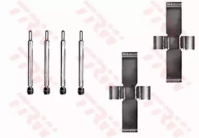 Комплектующие, колодки дискового тормоза TRW купить