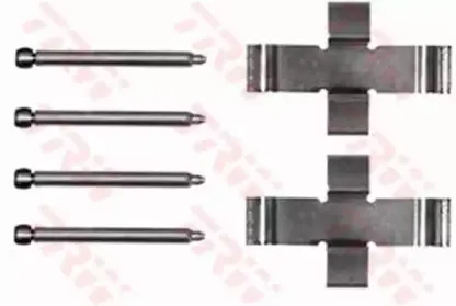 Комплектующие, колодки дискового тормоза TRW купить