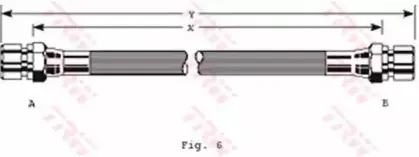 Тормозной шланг TRW купить