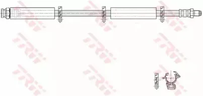 Тормозной шланг TRW купить