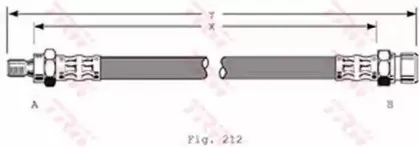 Тормозной шланг TRW купить