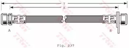 Тормозной шланг TRW купить