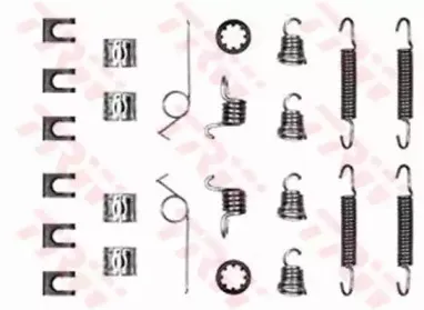 Комплектующие, тормозная колодка TRW купить