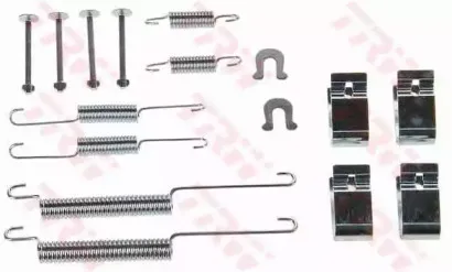 Монтажний к-кт барабанних колодок TRW купить