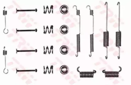 Комплектующие, тормозная колодка TRW купить