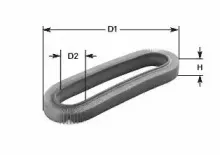 Воздушный фильтр CLEAN FILTERS купить