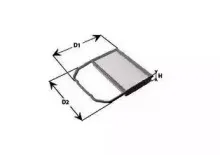 Воздушный фильтр CLEAN FILTERS купить