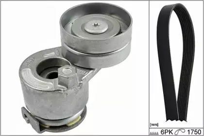 Поликлиновой ременный комплект HEPU купить