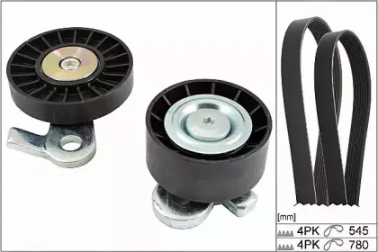 Поликлиновой ременный комплект HEPU купить