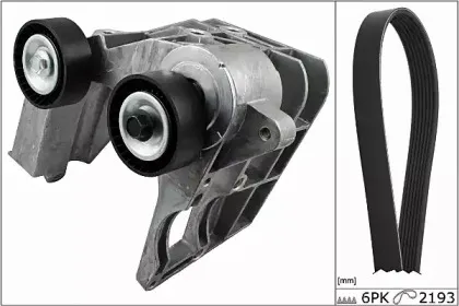 Поликлиновой ременный комплект HEPU купить