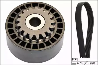 Поликлиновой ременный комплект HEPU купить
