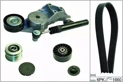 Поликлиновой ременный комплект HEPU купить