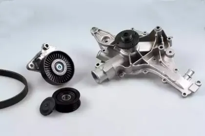 Водяной насос + комплект ручейковых ремней HEPU купить