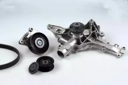 Водяной насос + комплект ручейковых ремней HEPU купить