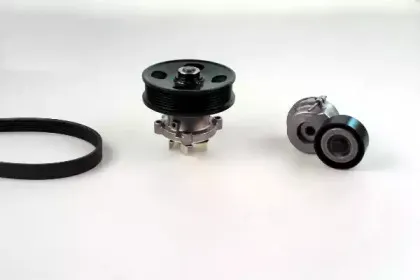 Водяной насос + комплект ручейковых ремней HEPU купить