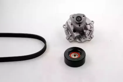 Водяной насос + комплект ручейковых ремней HEPU купить