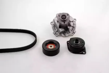 Водяной насос + комплект ручейковых ремней HEPU купить