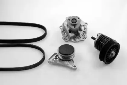 Водяной насос + комплект ручейковых ремней GK купить