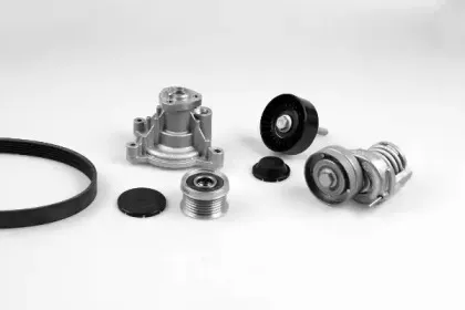 Водяной насос + комплект ручейковых ремней GK купить