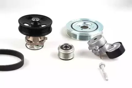 Водяной насос + комплект ручейковых ремней GK купить