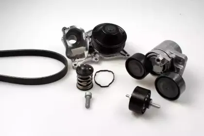 Водяной насос + комплект ручейковых ремней GK купить