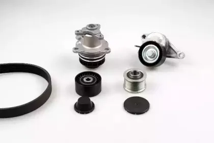 Водяной насос + комплект ручейковых ремней GK купить
