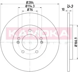 Тормозной диск KAMOKA купить