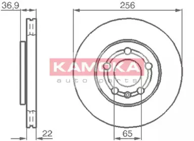 Тормозной диск KAMOKA купить