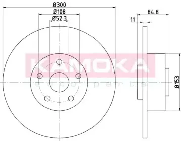 Тормозной диск KAMOKA купить