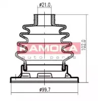 Пыльник, приводной вал KAMOKA купить