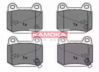 Комплект тормозных колодок, дисковый тормоз KAMOKA купить