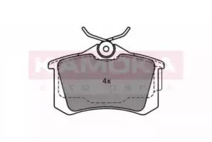 Комплект тормозных колодок, дисковый тормоз KAMOKA купить