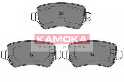 Комплект тормозных колодок, дисковый тормоз KAMOKA купить