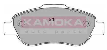 Комплект тормозных колодок, дисковый тормоз KAMOKA купить