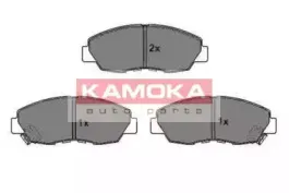 Комплект тормозных колодок, дисковый тормоз KAMOKA купить