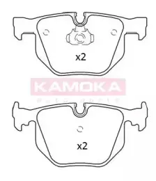 Комплект тормозных колодок, дисковый тормоз KAMOKA купить