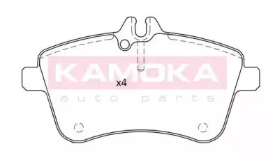 Комплект тормозных колодок, дисковый тормоз KAMOKA купить