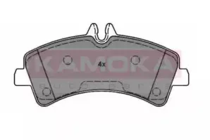 Комплект тормозных колодок, дисковый тормоз KAMOKA купить