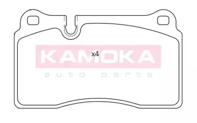 Комплект тормозных колодок, дисковый тормоз KAMOKA купить