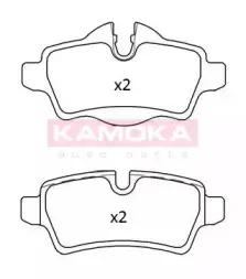 Комплект тормозных колодок, дисковый тормоз KAMOKA купить