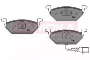 Комплект тормозных колодок, дисковый тормоз KAMOKA купить