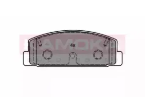 Комплект тормозных колодок, дисковый тормоз KAMOKA купить