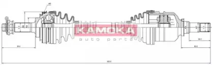 Приводной вал KAMOKA купить