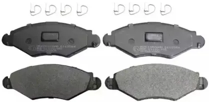 Комплект тормозных колодок, дисковый тормоз DENCKERMANN купить