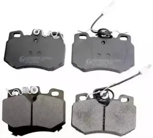 Комплект тормозных колодок, дисковый тормоз DENCKERMANN купить