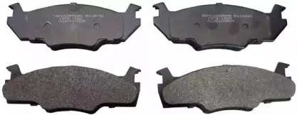 Комплект тормозных колодок, дисковый тормоз DENCKERMANN купить